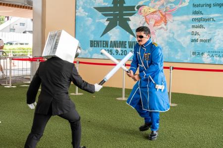コスプレイヤーも参戦！「駅スポ BENTEN ANIME WHARF