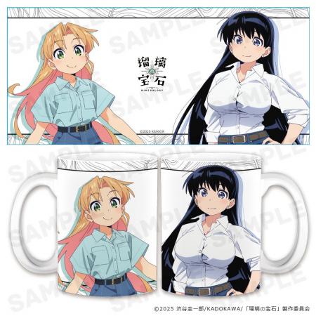 TVアニメ「瑠璃の宝石」マグカップ、ホログラム缶バッ