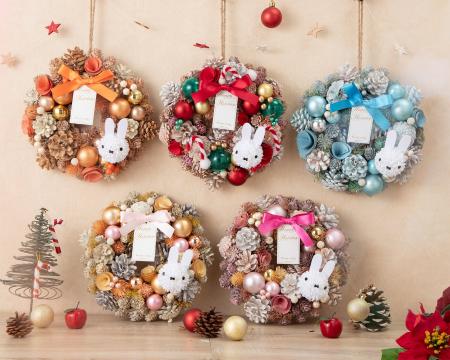 ミッフィーのお花屋さん「フラワーミッフィー」にて、