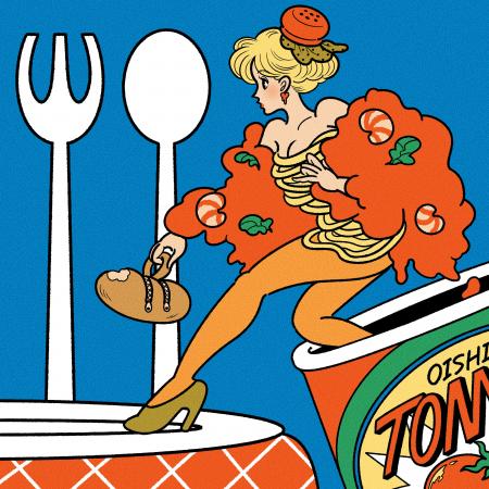 レトロでポップなイラストが人気！サンレモ個展【MY N