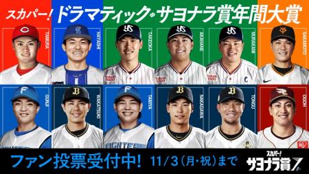 2025年の“最も心震える一打”を決めよう!2025 スカパ 2025年の“最も心震える一打”を決めよう!2025 スカパ