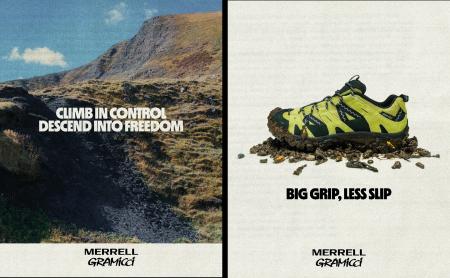 「MERRELL」と「GRAMICCI」がアウトドアの象徴を再構