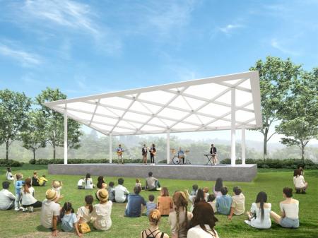 軽量構造膜屋根「TensoDiaRoof」を発売 軽量構造膜屋根「TensoDiaRoof」を発売