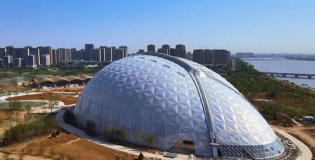 中国・青島「エデン・プロジェクト」開業 ETFEフィル 中国・青島「エデン・プロジェクト」開業 ETFEフィル