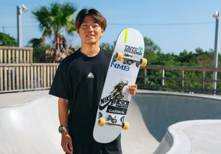 太陽ホールディングス所属スケートボード永原悠路選手 太陽ホールディングス所属スケートボード永原悠路選手