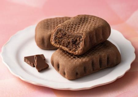 チョコレートの深みと母恵夢のやさしい味わいのコラボ