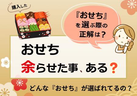 【調査】おせち、約半数が「濃い味で飽きる」とutf-8