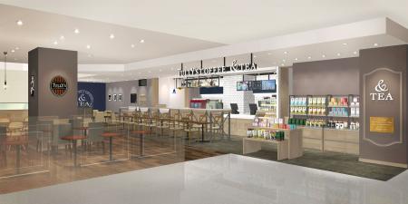 紅茶メニューを拡充したコンセプトショップとして、山 紅茶メニューを拡充したコンセプトショップとして、山