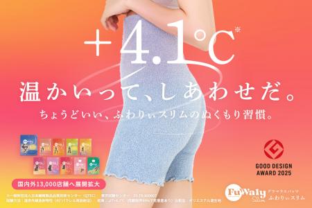 「ふわりぃスリム」2025年度グッドデザイン賞をutf-8