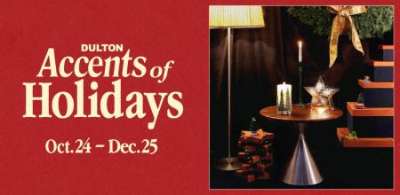 【ダルトン】ホリデームードを愉しむ、とっておきのア