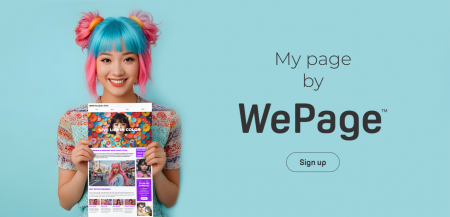ホームぺージ作成サービス「Wepage」が海外展開を開始