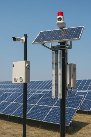 太陽光発電所をAIで守る「攻めの防犯」システム『Mite