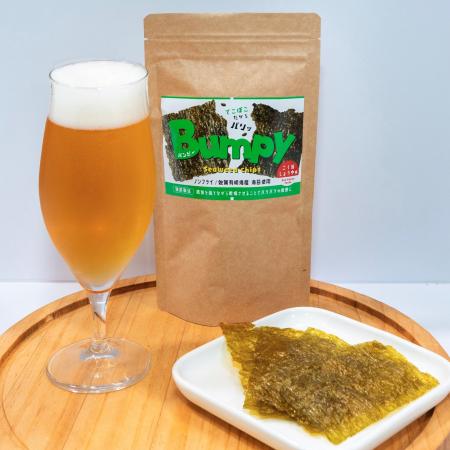 「もったいない」海苔がおいしく変身！海苔チップス「