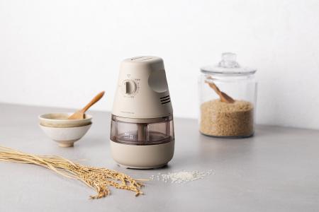精米したてのおいしさを。レコルト［コンパクト精米機