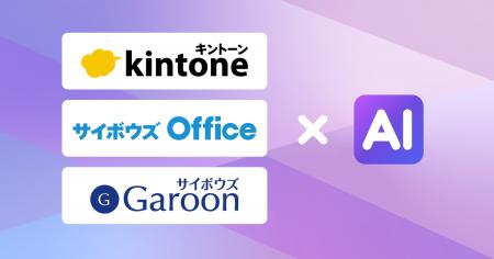 kintone、サイボウズ Office、GaroonでAI新機能を発表 kintone、サイボウズ Office、GaroonでAI新機能を発表
