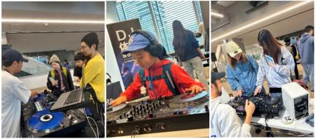 AlphaThetaが「神奈川大学 みなとみらい祭」にてDJ体 AlphaThetaが「神奈川大学 みなとみらい祭」にてDJ体