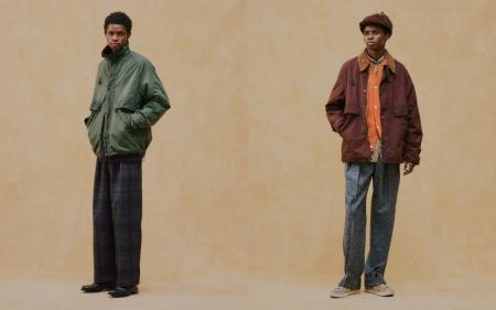 Barbour ×JOURNAL STANDARDより洗い加工を施した別注