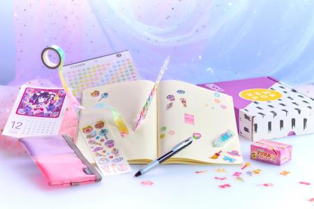 ZenPop、「魔法少女（Magical Girl）」テーマの文房具