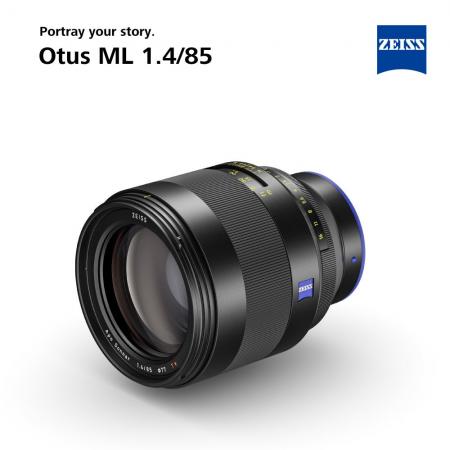 ZEISS 中望遠マニュアルプライムレンズ ”Otus ML 1.4/