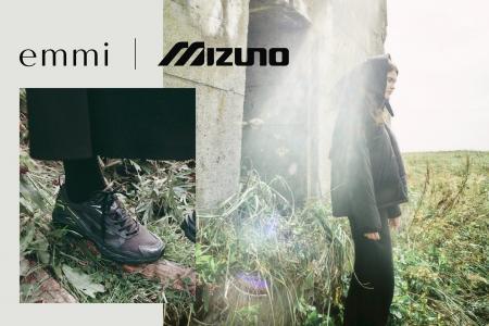 【emmi ｜ Mizuno】ミズノの機能素材を使用した初のア