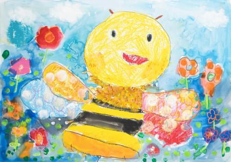 第13回「ミツバチの一枚画コンクール」 表彰式を実施