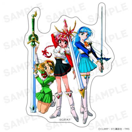 TVアニメ「魔法騎士レイアース」ダイカットステッカー