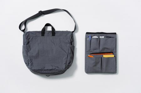 アウターを着替えられるバッグ『VEIL』にショルダータ