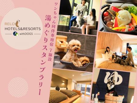 愛犬と一緒に“湯めぐりスタンプラリー”を愉しもう！熱