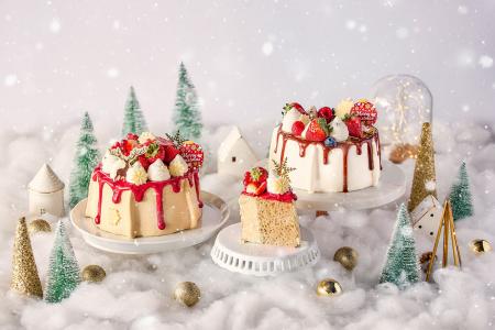 【MERCER bis】2025クリスマス限定シフォンケーキご予 【MERCER bis】2025クリスマス限定シフォンケーキご予