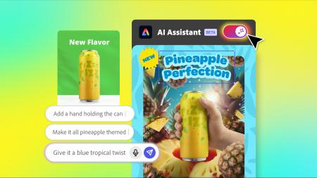 アドビ、Adobe Expressに新しいAIアシスタントを導入 アドビ、Adobe Expressに新しいAIアシスタントを導入