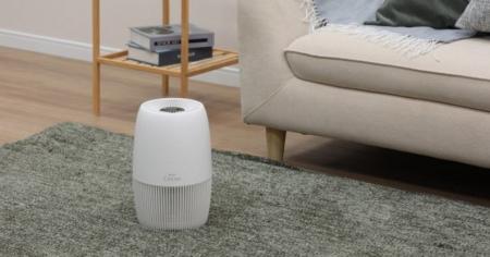 360度の空気を清浄、脱臭するHEPA&活性炭脱臭フィルタ