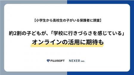 約2割の保護者が「子どもは学校に行きづらさを感じて 約2割の保護者が「子どもは学校に行きづらさを感じて