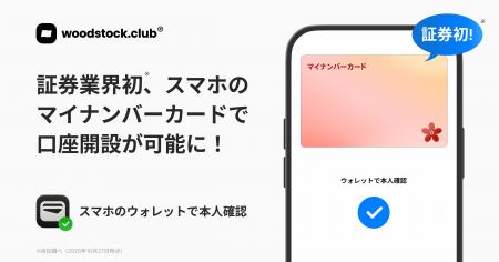 証券業界で日本初！SNS型投資アプリWoodstock、スマホ