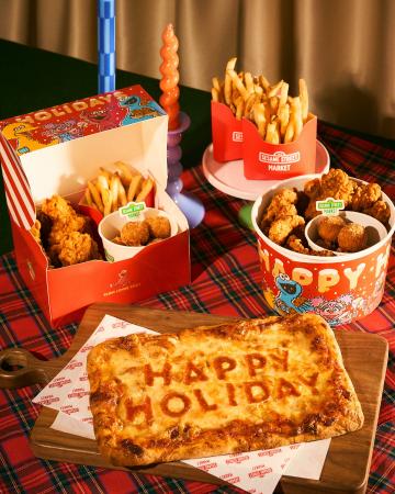 【セサミストリートマーケット】ホリデーカフェメニュ