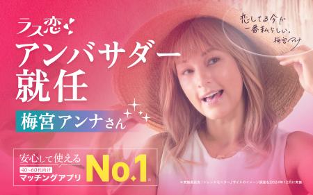 梅宮アンナさんが「ラス恋アンバサダー」に就任!中高 梅宮アンナさんが「ラス恋アンバサダー」に就任!中高