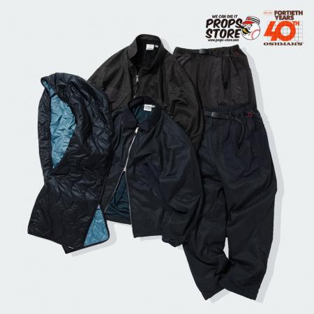 OSHMAN’S 40th ANNIVERSARY PROJECT　PROPS STORE × O