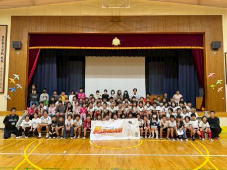 10/28 江戸川区立大杉第二小学校で翼DREAMを実施