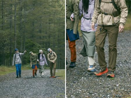 “Light & Fast Hike” のために開発されたアウトドアシ “Light & Fast Hike” のために開発されたアウトドアシ