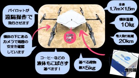 日本初!「レベル3.5飛行」を、DID地区を含む飛行 日本初!「レベル3.5飛行」を、DID地区を含む飛行