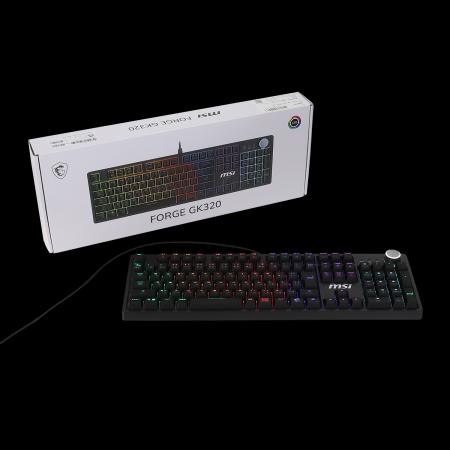 MSI、メカニカルスイッチ搭載のフルサイズゲーミング MSI、メカニカルスイッチ搭載のフルサイズゲーミング