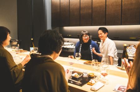 【星のや東京】海を越えたマリアージュが叶う「鮨 大 【星のや東京】海を越えたマリアージュが叶う「鮨 大