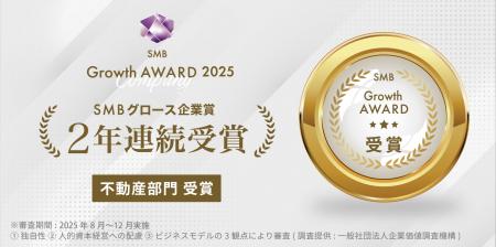 2年連続受賞！合同会社レクソル・レクソルカンパニー