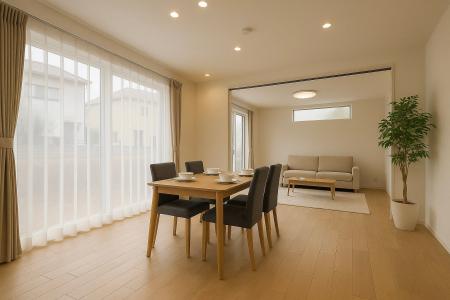 コストはそのままに次世代省エネ基準の平家建てオープ