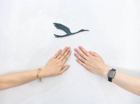 日本製の結婚指輪と婚約指輪ブランド 鶴(mikoto) 新宿