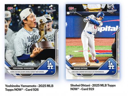 (速報）Topps株式会社が　Topps NOW新商品「Yoshinobu