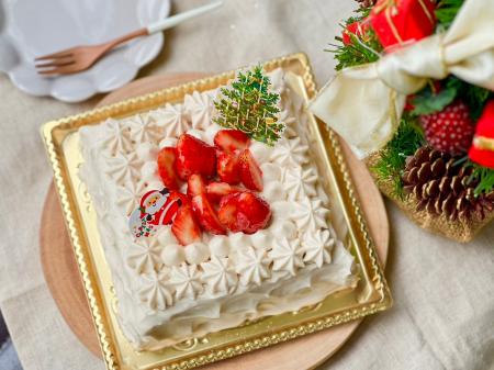 “みんなで食べられる”安心安全なクリスマスケーキ 米 “みんなで食べられる”安心安全なクリスマスケーキ 米