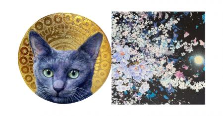 【阪神梅田本店】テンペラ画と油彩画の古典技法を現代