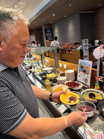 オホーツク産小豆の手作りあんこをホテル朝食で提供し