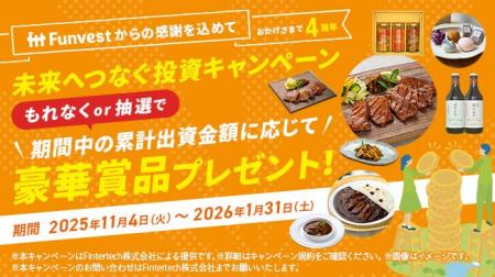 貸付型クラウドファンディング「Funvest」　おかげさ