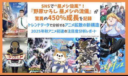 SNSで“昼メシ旋風”!『野原ひろし 昼メシの流儀』が驚 SNSで“昼メシ旋風”!『野原ひろし 昼メシの流儀』が驚